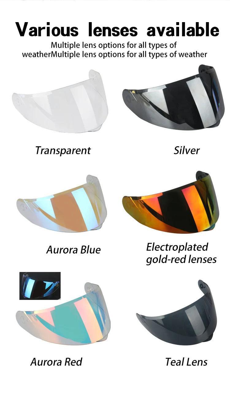 Premium DOT Approved Helmets Crash Motorbike Protective Gear Men Women Flip Up Helmet Motorcycle Visor - Franklyn & Page Emporium