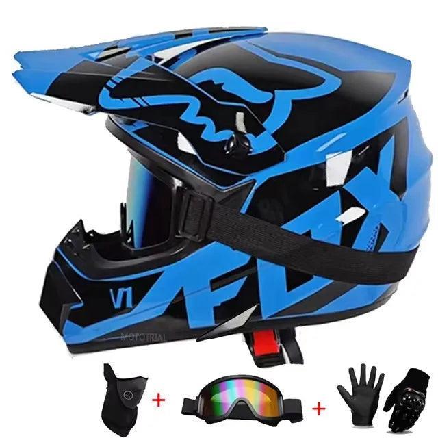 Motorcycle helmet Adult & kids off-road helmet dirt bike downhill AM DH cross Red bull helmet capacete motocross casco Professional DOT - Franklyn & Page Emporium