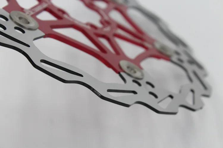 Snail Floating Disc Mountain Bike Cooling Floating Disc Ultra-light Six Pin Disc Brake Disc 160 180 203mm Accessories