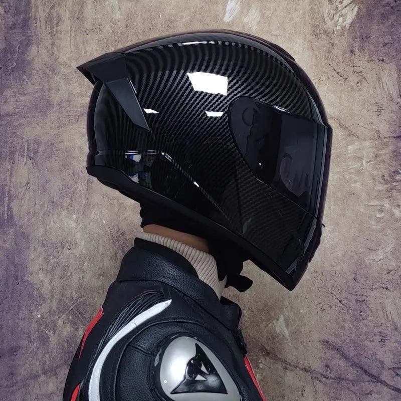 Premium Helmets Winter Warm Double Visor Motorcycle Helmet Motorbike Sports helmet - Franklyn & Page Emporium