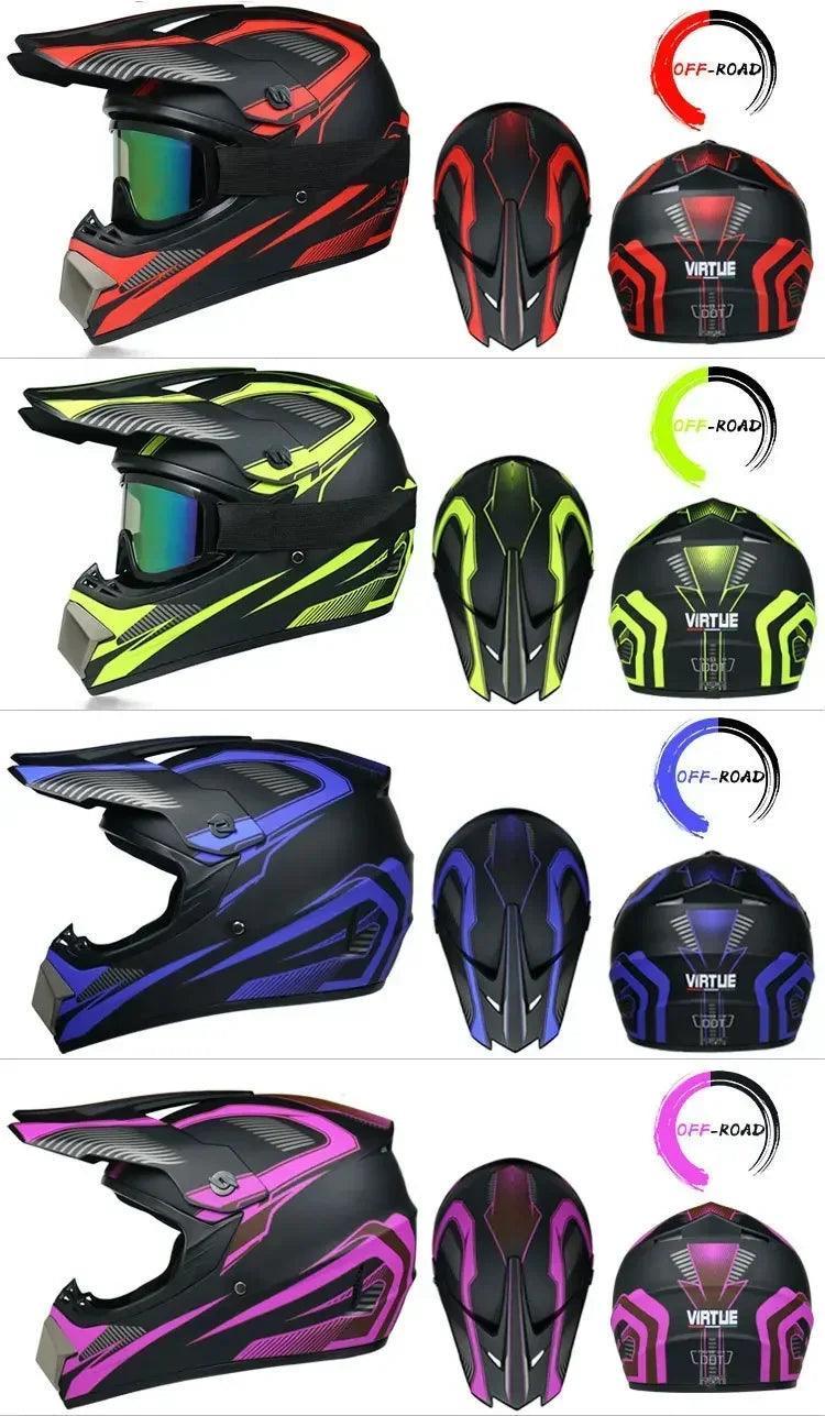 Motorcycle helmet children & Adluts off-road helmet bike downhill AM DH cross capacete motocross casco para motociclista - Franklyn & Page Emporium