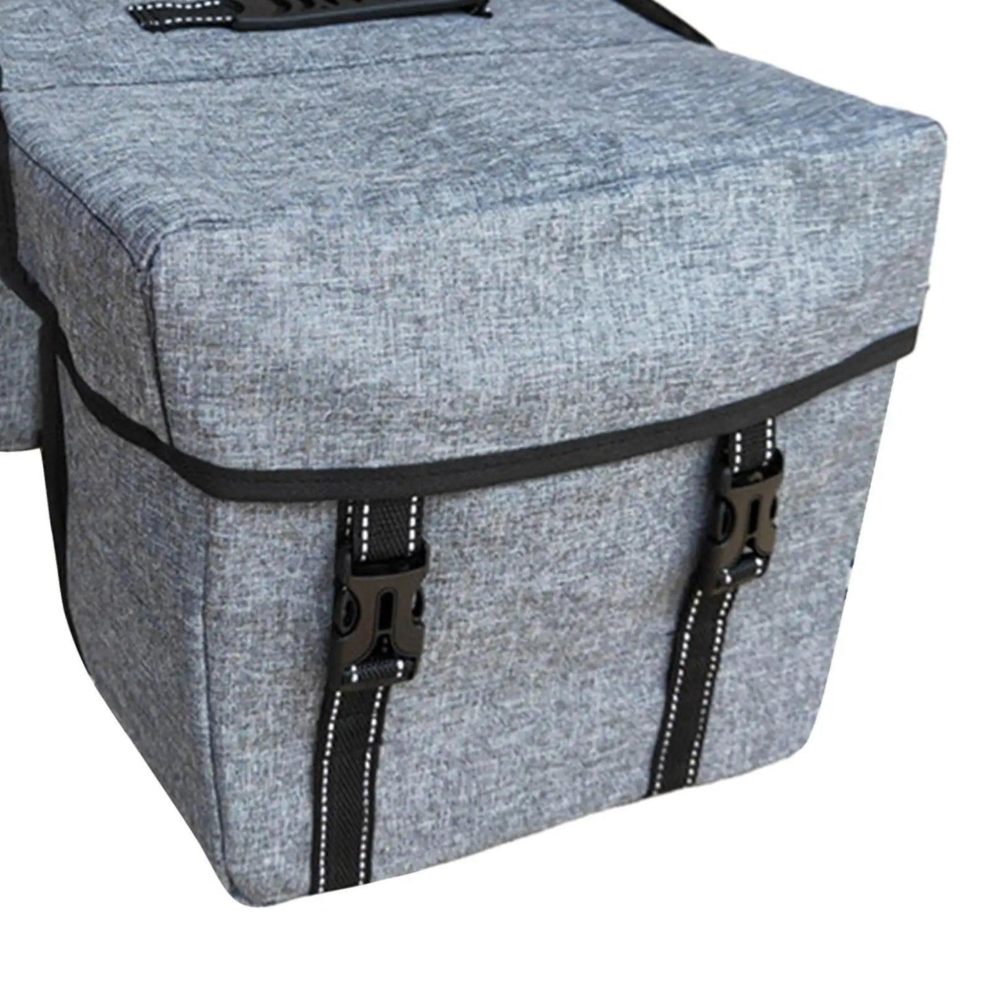 Waterproof Bike Double Pannier Bags 25L Large Capacity Bicycle Saddle Bag with Carrying Handle for Cycling Touring Shopping - Franklyn & Page Emporium