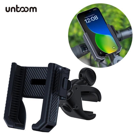 Bike Phone Holder Stand Bicycle Motorcycle Handlebar Mobile Phone Mount Clip GPS Support Shockproof Bracket For 4.5-7.0” Phones - Franklyn & Page Emporium