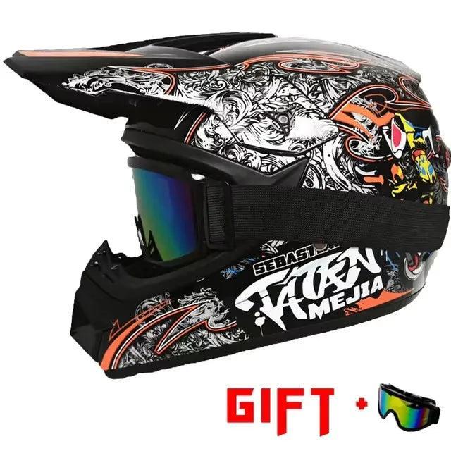Motorcycle helmet off-road downhill AM DH cross helmet capacete motocross cascos motobike FOX helmet dirt bike - Franklyn & Page Emporium