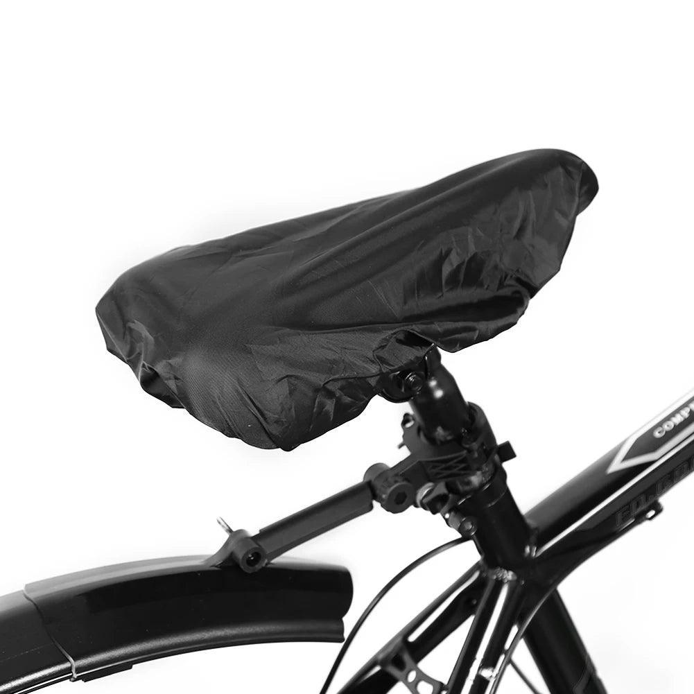 Waterproof Bike Seat Rain Cover Washable Bike Seat Cushion Cover Universal Rain Dust Protective Cushion Bicycle Accessories - Franklyn & Page Emporium