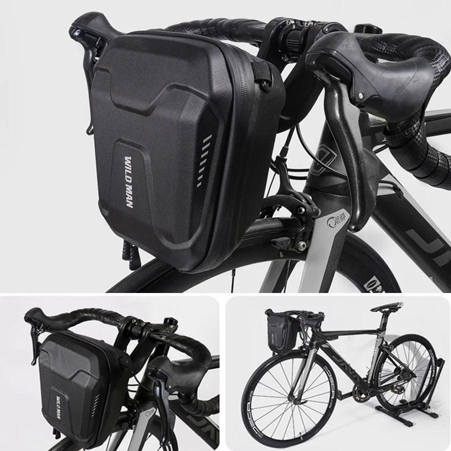 Waterproof Multifunctional Bicycle Handlebar Bag Front Bike Bag EVA Hard Shell Cycling Head Bag Bicycle Assessoires - Franklyn & Page Emporium