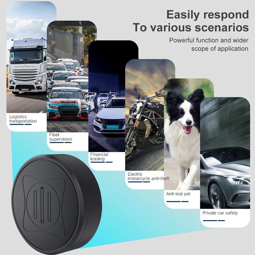 Mini GPS Tracker Strong Magnetic Wireless Locator Portable Car Vehicle bike Tracking Anti-theft Device Precise GPS Locator - Franklyn & Page Emporium