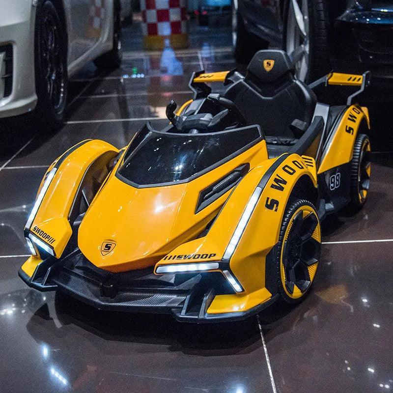 1-6 Year-Old Children's Electric Toy Car Remote Control Ride On Mini Rally Car Kids