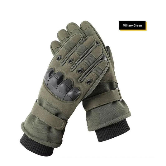 1Pair ColdProof Winter Gloves,Motorcycle Touchscreen Outdoor Hunting Protection Mountaineering Skiing Full Finger Gloves