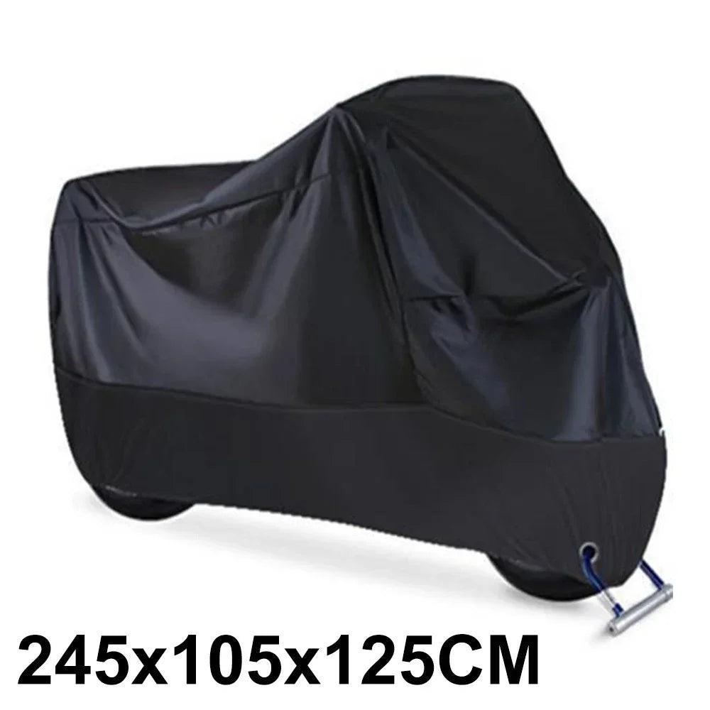 Motorcycle Cover Waterproof Outdoor Indoor Scooter Wear-resistant Fabric Motorbike Cover All Season Dustproof UV Protective - Franklyn & Page Emporium