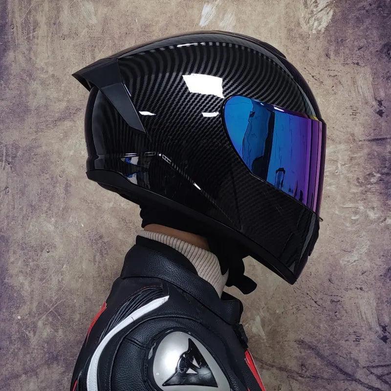 Premium Helmets Winter Warm Double Visor Motorcycle Helmet Motorbike Sports helmet - Franklyn & Page Emporium
