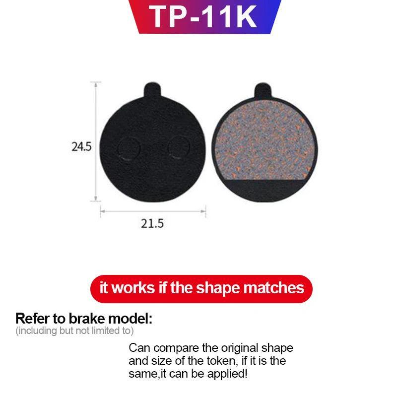 MTB Bicycle Hydraulic Disc Brake Pads For b01s SHIMANO SRAM AVID HAYES Magura ZOOM Cycling Bike Parts Semi-Metallic Brake Pad - Franklyn & Page Emporium