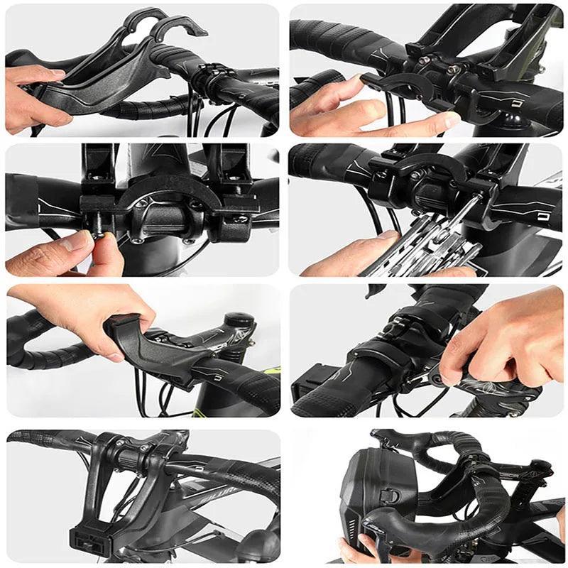 Waterproof Multifunctional Bicycle Handlebar Bag Front Bike Bag EVA Hard Shell Cycling Head Bag Bicycle Assessoires - Franklyn & Page Emporium