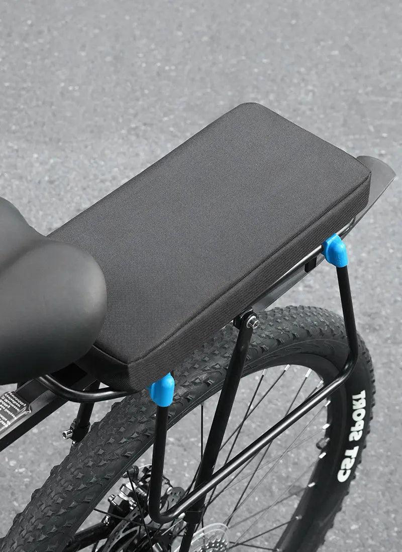 WEST BIKING Bicycle Rear Seat Soft Cushion Thickened Comfortable Cycling Back Seat Mat MTB Detachable Washable Rear Rack Cushion - Franklyn & Page Emporium