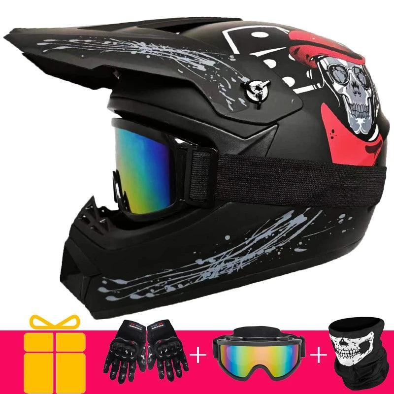Adult & Kids Motocross Motorcycle Snowboarding Helmet Sandbox Casco Bicycle Downhill Capacete DOT - Franklyn & Page E-Bike Emporium