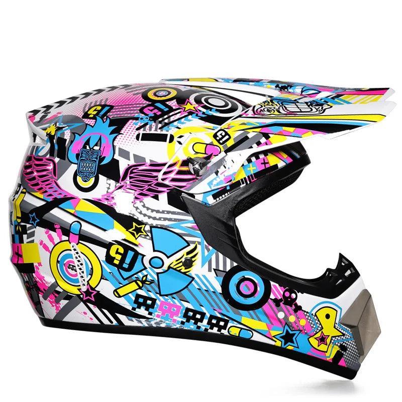 Motorcycle helmet children & Adluts off-road helmet bike downhill AM DH cross capacete motocross casco para motociclista - Franklyn & Page Emporium