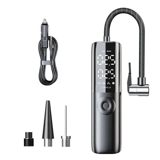 Car Tire Air Pump 12V 150PSI Air Compressor Portable Wired Electric Inflator For Car Motorcycle Bicycle with Extended Power Cord - Franklyn & Page Emporium