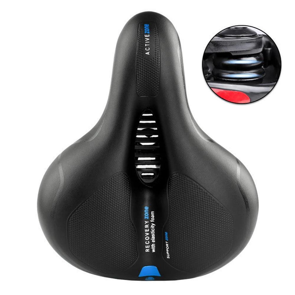 Bike Seat Comfortable & Breathable Bicycle Saddle Cushion Water-Resistant with Dual Shock Absorbing for MTB Mountain Road Bike - Franklyn & Page Emporium