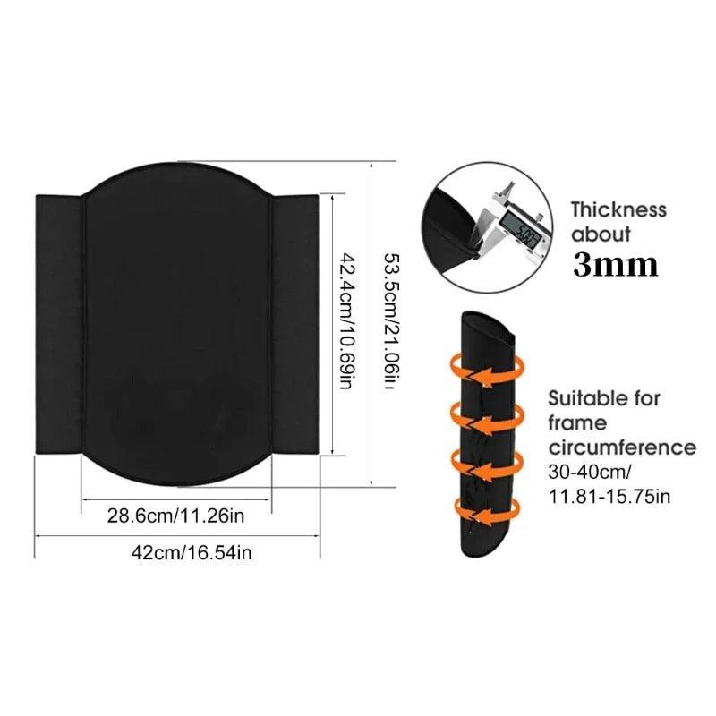 Washable Electric Bike Battery Cover Thick Weatherproof Dust Sleeve Bicycle Frame Scratch-Resistant Insulation Protective Cover - Franklyn & Page Emporium