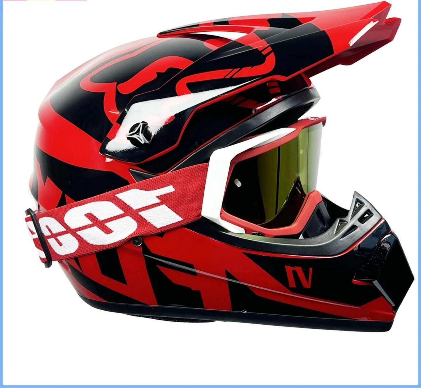 with Goggles Motorcycle Helmets Cycling Bicycle motocross Helmet Off-road casco para mtb Mountain Bike Racing Speedframe - Franklyn & Page Emporium