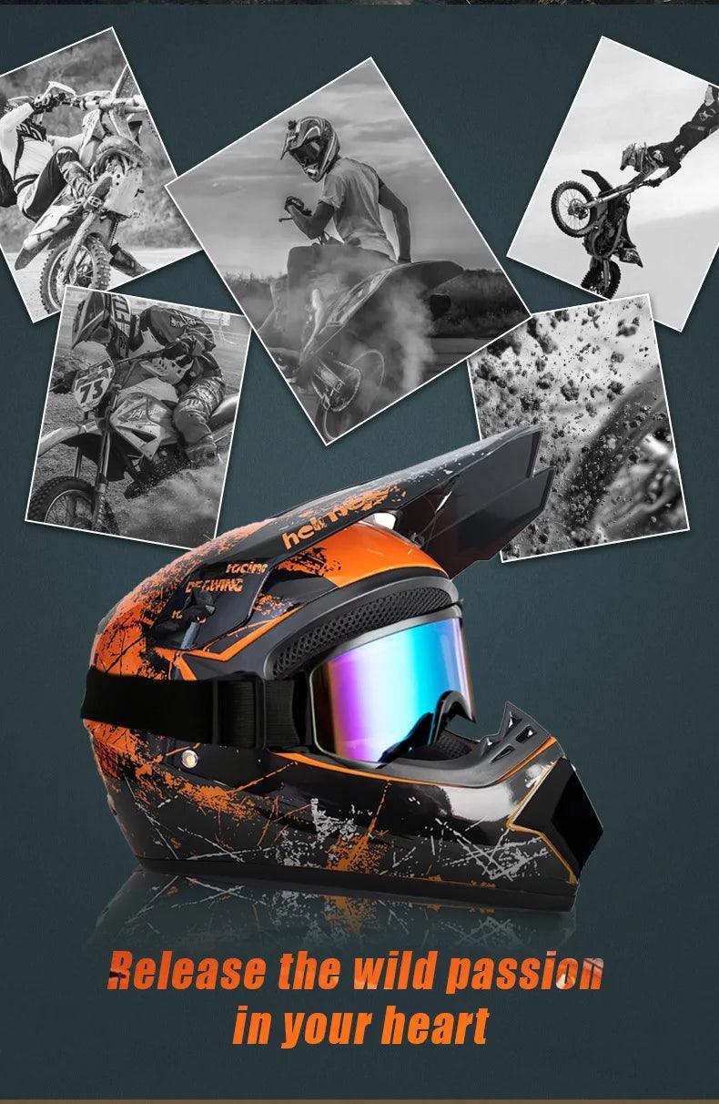 Motorcycle helmet off-road downhill AM DH cross helmet capacete motocross cascos motobike FOX helmet dirt bike - Franklyn & Page Emporium
