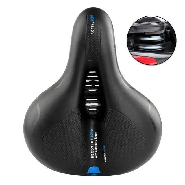 Bike Seat Comfortable & Breathable Bicycle Saddle Cushion Water-Resistant with Dual Shock Absorbing for MTB Mountain Road Bike - Franklyn & Page Emporium