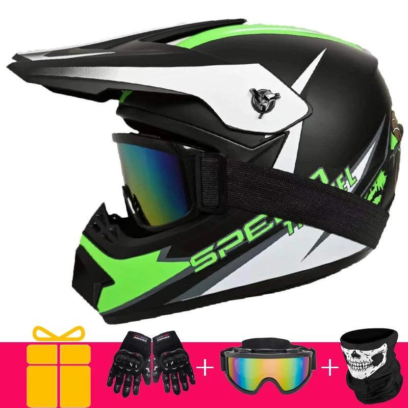 Adult & Kids Motocross Motorcycle Snowboarding Helmet Sandbox Casco Bicycle Downhill Capacete DOT - Franklyn & Page E-Bike Emporium