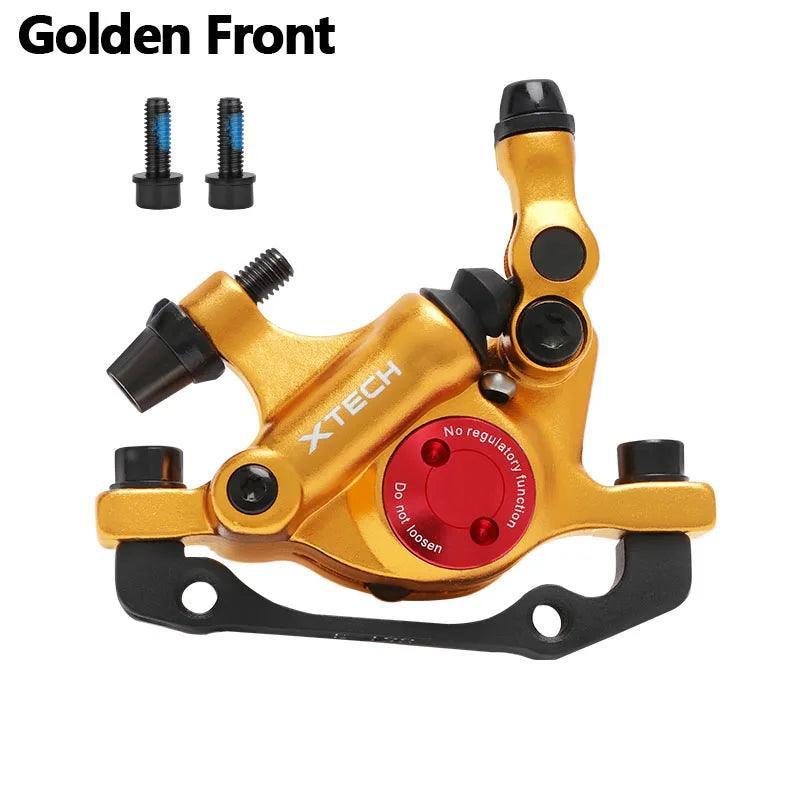 ZOOM XTECH HB100 Hydraulic Disc Brake Calipers Front & Rear Black Red Gold Blue Purple Brake For MTB Bicycle Brake Set