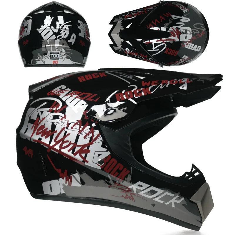 Motorcycle helmet children & Adluts off-road helmet bike downhill AM DH cross capacete motocross casco para motociclista - Franklyn & Page Emporium