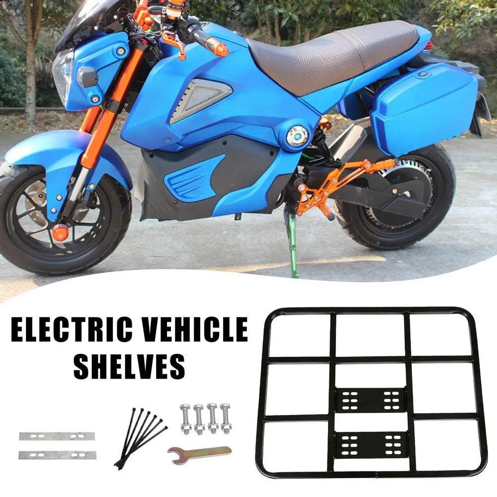 Cargo Rack Rear Metal Adjustable Bike Rear Rack Bike Back Shelf Electric Vehicle Rear Shelf Takeaway Box Bracket Cycling tools - Franklyn & Page Emporium