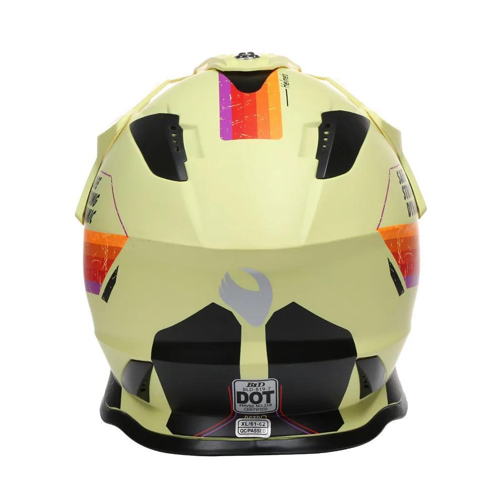 Off-Road Motorcycle Helmets Full Face Racing Bike Downhill ATV AM DH Cross Capacetes Motocross Casco Men Women DOT Approved