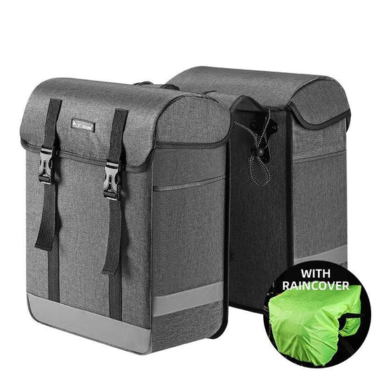 33L Cycling Rear Rack Pack Large Capacity Bike Pannier Bag Travel Wear-resistant Reflective Luggage Carrier Bike Bag - Franklyn & Page E-Bike Emporium