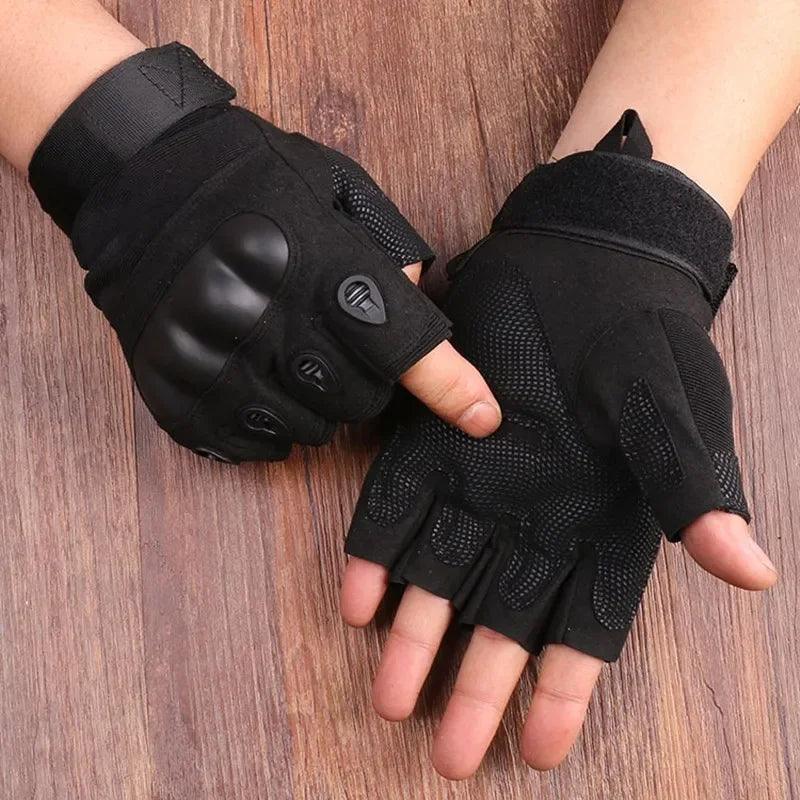 Motorcycle Gloves Men Tactical Hunting Shooting Knuckle Protection Sports Full Finger Cycling Bike Gloves Women Bicycle