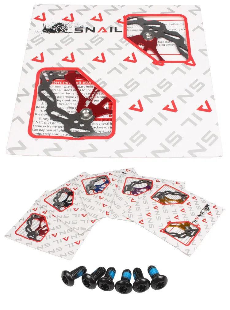 Snail Floating Disc Mountain Bike Cooling Floating Disc Ultra-light Six Pin Disc Brake Disc 160 180 203mm Accessories