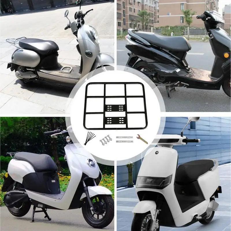 Cargo Rack Rear Metal Adjustable Bike Rear Rack Bike Back Shelf Electric Vehicle Rear Shelf Takeaway Box Bracket Cycling tools - Franklyn & Page Emporium