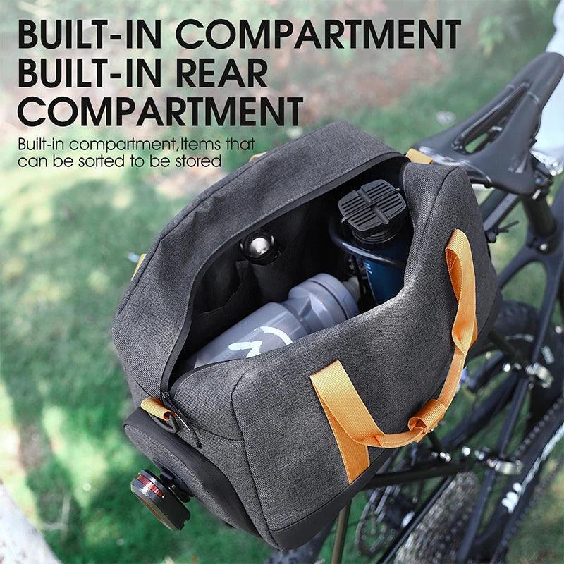 Waterproof MTB Bike Pannier Bag 8.3L Bike Trunk Bag Cycling Bicycle Rear Rack Storage Luggage Bag Shoulder Bag - Franklyn & Page Emporium