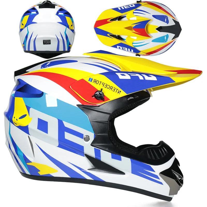 Motorcycle helmet children & Adluts off-road helmet bike downhill AM DH cross capacete motocross casco para motociclista - Franklyn & Page Emporium