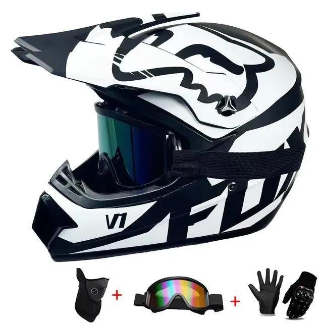 Motorcycle helmet Adult & kids off-road helmet dirt bike downhill AM DH cross Red bull helmet capacete motocross casco Professional DOT - Franklyn & Page Emporium