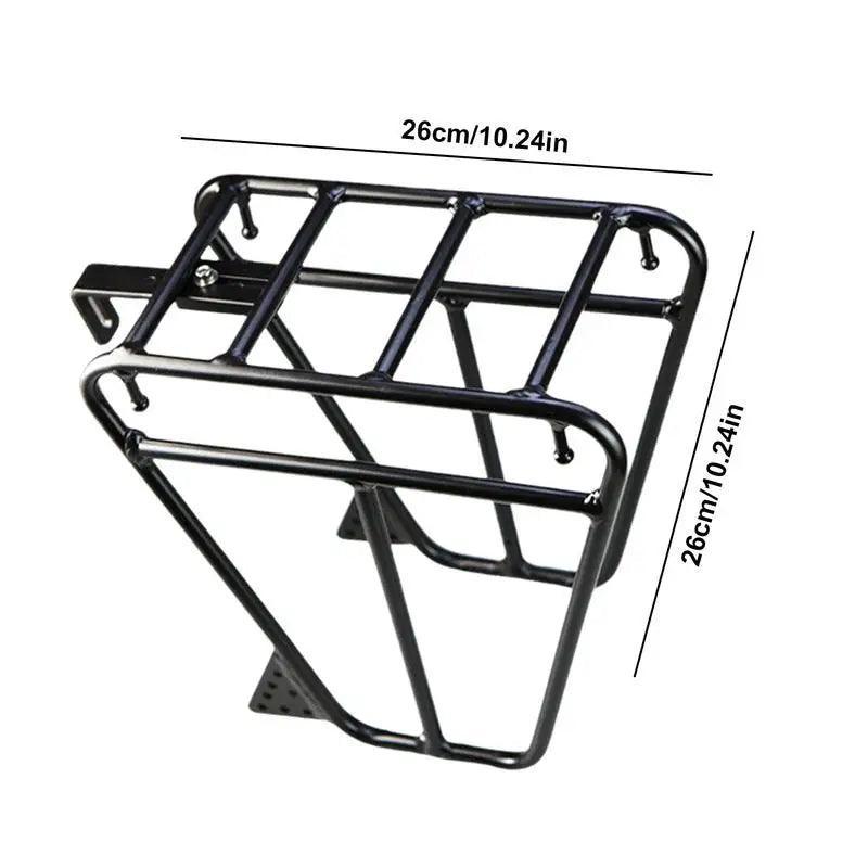 Front Cycling Rack For Cycling Touring Carrier Racks For Mountain Road Cycling Easy-to-Install Front Pannier Rack For Cycling - Franklyn & Page Emporium
