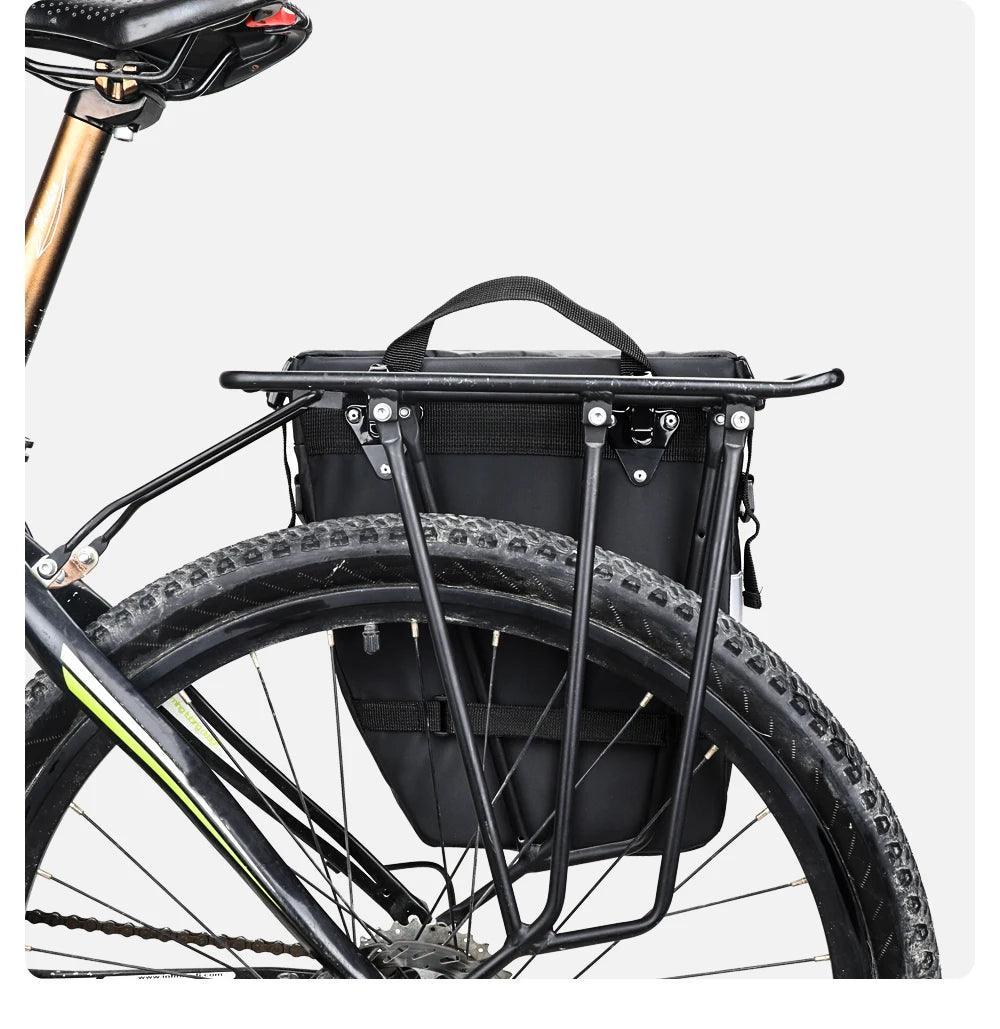 Bike Pannier Bag 3 In 1 Big Capacity With Rain Cover Rear Rack Seat Trunk Bags For Mtb Road Folding Bicycles E-Bike - Franklyn & Page E-Bike Emporium