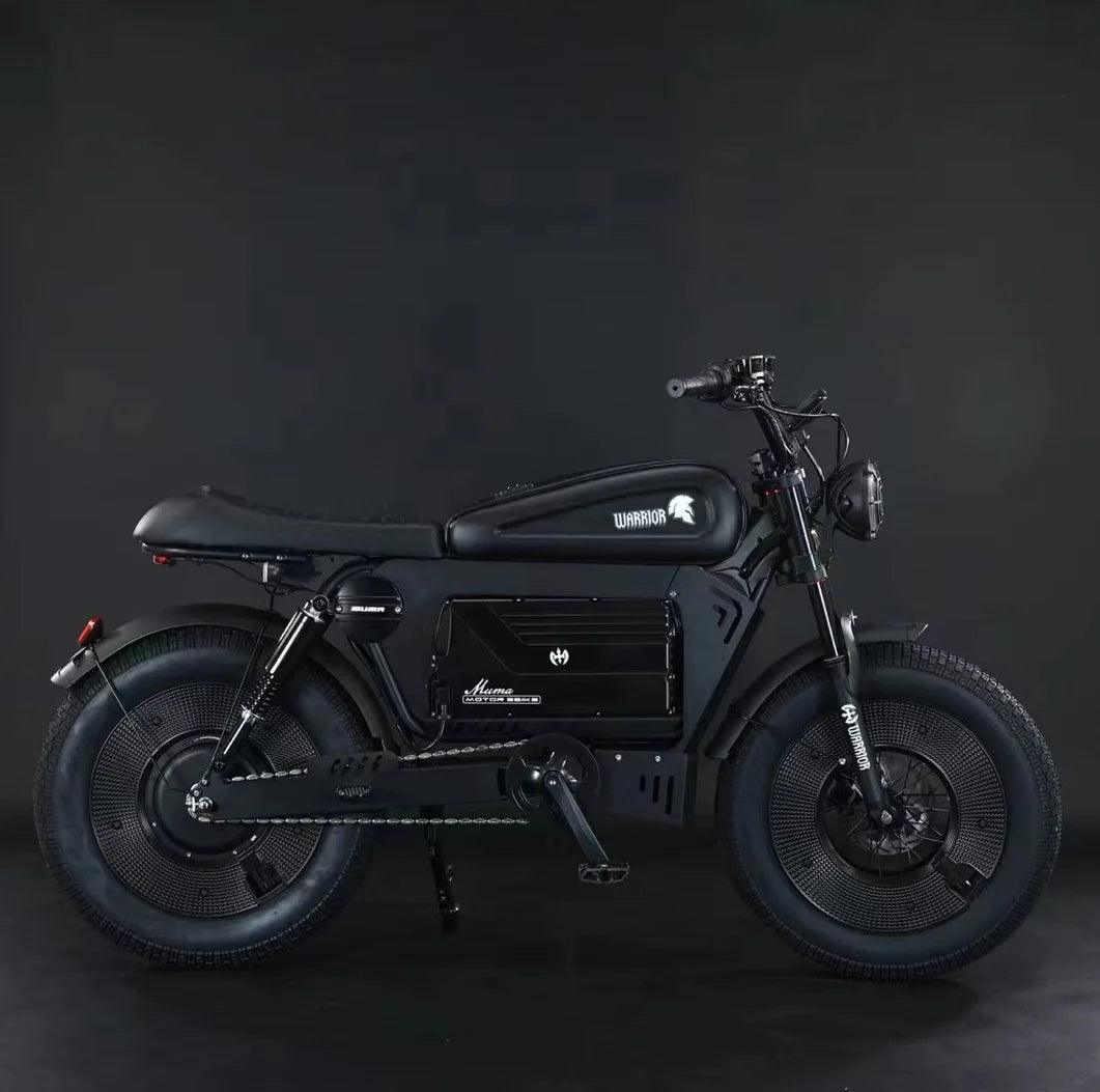 3000W 60V 45AH Electric bicycle with bluetooth speaker Ebike 20" Fat Tire vintage E-bike - Franklyn & Page Emporium