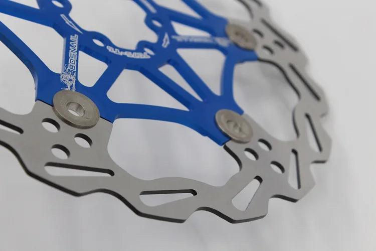 Snail Floating Disc Mountain Bike Cooling Floating Disc Ultra-light Six Pin Disc Brake Disc 160 180 203mm Accessories