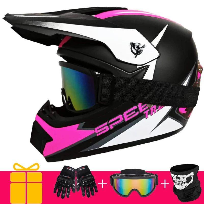 Adult & Kids Motocross Motorcycle Snowboarding Helmet Sandbox Casco Bicycle Downhill Capacete DOT - Franklyn & Page E-Bike Emporium
