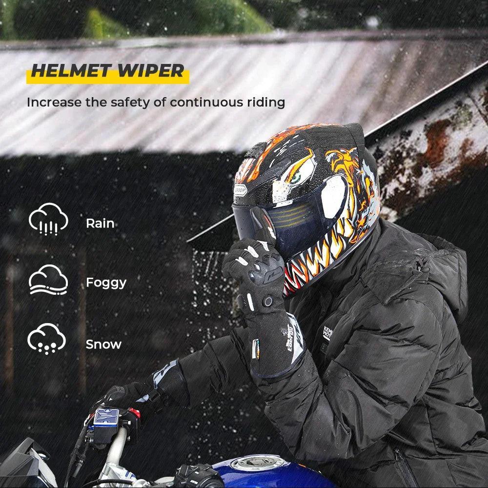 Heated Motorcycle Gloves for Winter riding Bike Thermal Gloves Warm Waterproof Rechargeable USB - Franklyn & Page Emporium