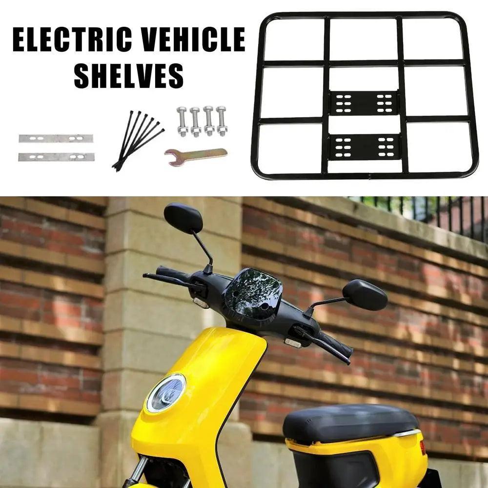Cargo Rack Rear Metal Adjustable Bike Rear Rack Bike Back Shelf Electric Vehicle Rear Shelf Takeaway Box Bracket Cycling tools - Franklyn & Page Emporium