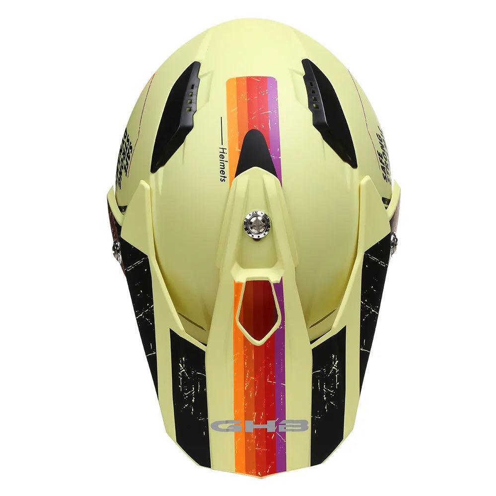Off-Road Motorcycle Helmets Full Face Racing Bike Downhill ATV AM DH Cross Capacetes Motocross Casco Men Women DOT Approved