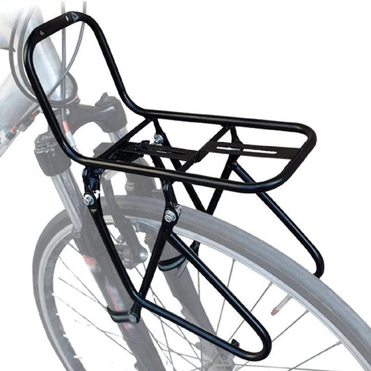 Bicycle Front Cargo Rack Steel Luggage Carrier Racks 15KG Capacity Bike Pannier Rack - Franklyn & Page E-Bike Emporium