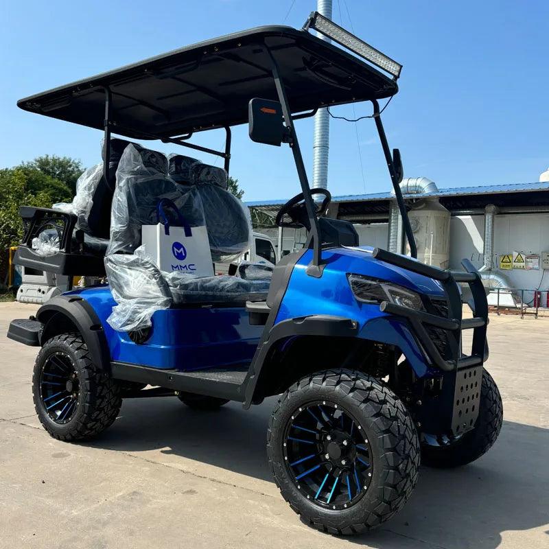 Golf Cart 4 Wheel Drive Street Legal Lithium Battery 2 4 6 8 Seater Electric Lifted Golf Cars Buggy Adult for Sale - Franklyn & Page E-Bike Emporium