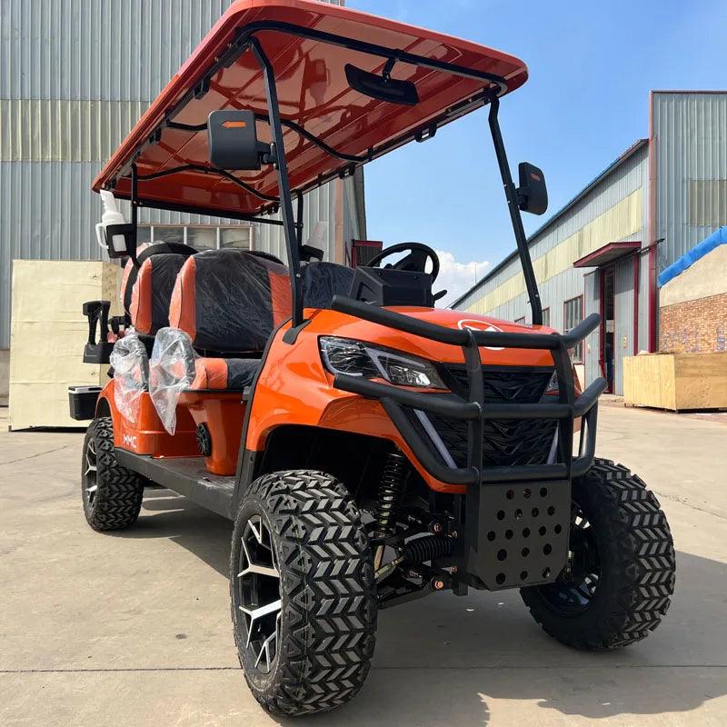Golf Cart 4 Wheel Drive Street Legal Lithium Battery 2 4 6 8 Seater Electric Lifted Golf Cars Buggy Adult for Sale - Franklyn & Page E-Bike Emporium