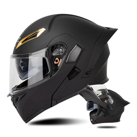 Motorcycle Helmet Double Lens Full Face Helmet Wear-Resistant Head Protection Anti-Slip Motocross Kask Breathable Casco Capacete - Franklyn & Page Emporium